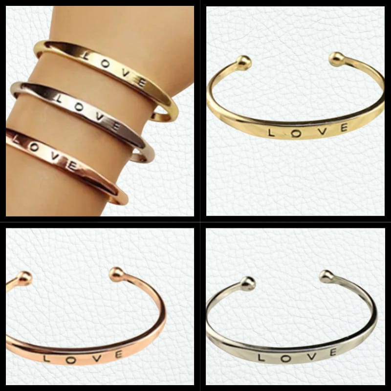 Stylish Love pattern  bangle