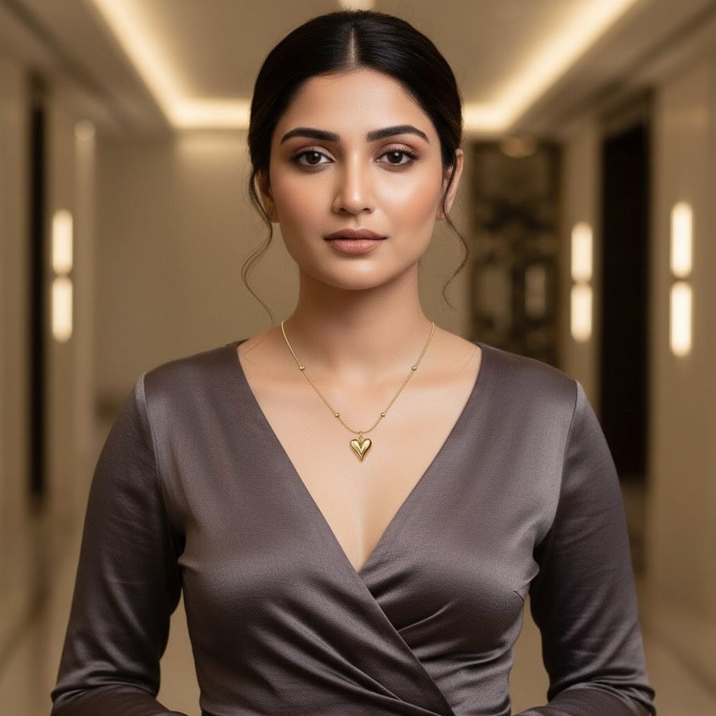 Chic Charm Heart Necklace