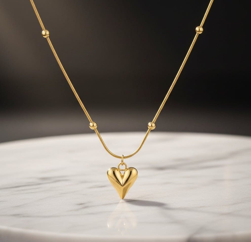 Chic Charm Heart Necklace